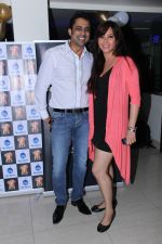 anuj saxena with nausheen ali at the celebration of Devyani_s 100 episodes.jpg